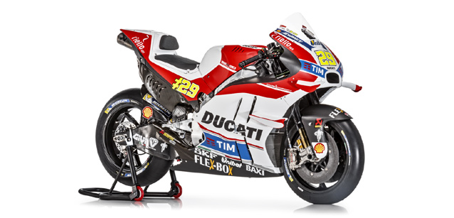 Presentata ufficialmente<br />la nuova Ducati Desmosedici