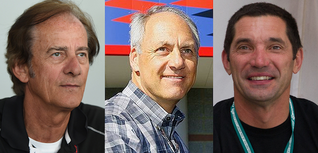 Un collegio per la direzione gara<br />con Papis, Luyendyk e Davis