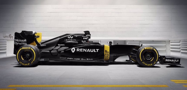 Renault presenta la RS 16 F1<br />Sar&agrave; Ocon il terzo pilota