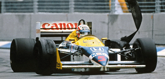 Anteprima GP Australia<br />Mansell e quella gomma esplosa...