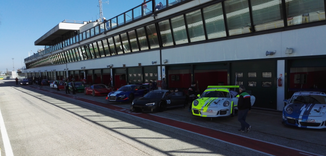 Nei test di Misano Schneider<br />Pommer, Rosenqvist e Stevens 
