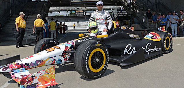 Bell con la 5a vettura di Andretti a Indy
