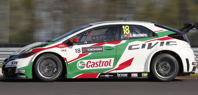 Slovakia Ring, gara 1<br />La Honda si ripete con Monteiro