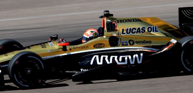 Phoenix, libere 2: ancora Castroneves<br />Hinchcliffe e Munoz tornano in pista