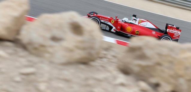 Al Sakhir – Libere 3<br />Ferrari mette in scacco Mercedes