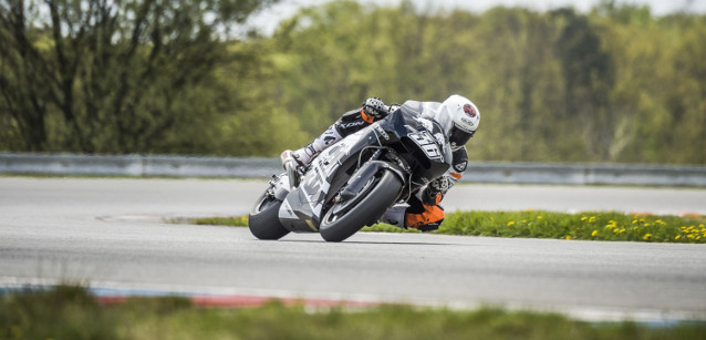 La KTM nel freddo di Brno