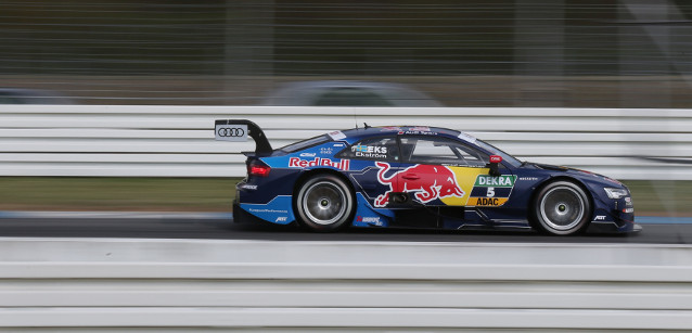 Hockenheim, 3° giorno<br />Ekstrom dopo la pioggia