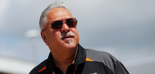 Mallya, boss a distanza<br />per la Force India