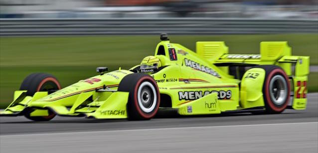 Indy Road, gara<br />Pagenaud piazza la tripletta