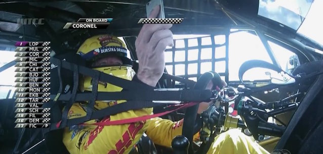 Diretta Facebook al volante<br />Coronel multato di 5000€