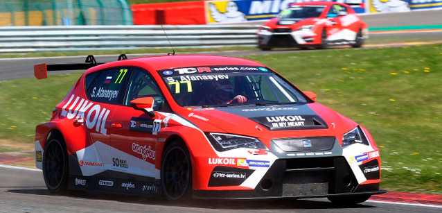 Spa, libere 1<br />Afanasiev prevale nel finale