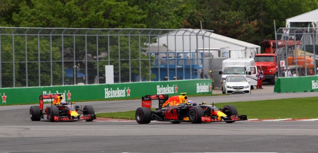 Montreal – Red Bull podio sfumato