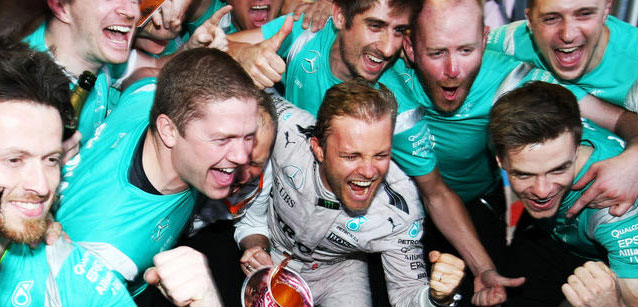 Rosberg e Mercedes<br />avanti fino al 2018