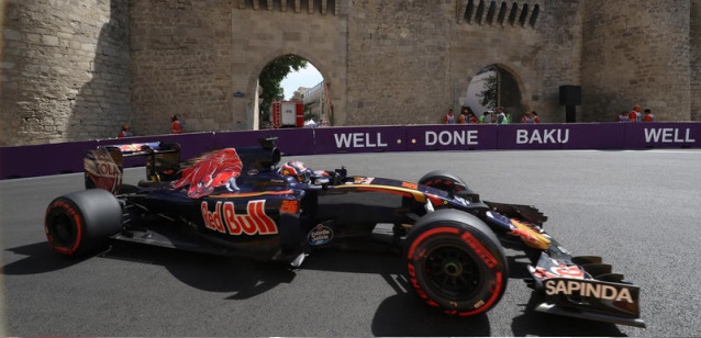 Gli ammortizzatori hanno <br />fermato le Toro Rosso a Baku