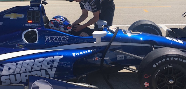Road America, libere 1<br />Pagenaud 1°, Newgarden in top-10