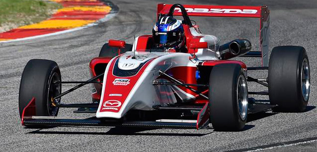 La Tatuus USF-17 convince nei test<br />Ed &egrave; attesa al debutto a Indianapolis