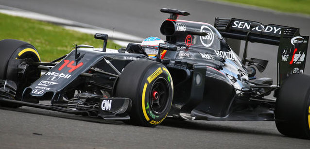 Test a Silverstone, 1° giorno<br />Alonso svetta tra i rookie