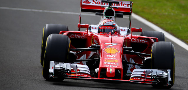 Test a Silverstone, 2° giorno<br />Ferrari davanti con Raikkonen