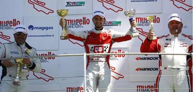 Mugello, gara 2: Viberti ringrazia