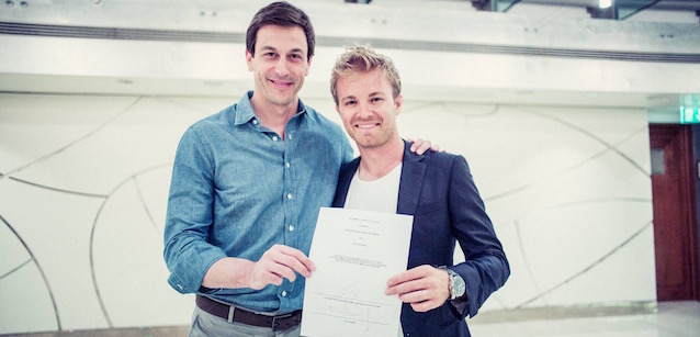 Rosberg in Mercedes fino al 2018