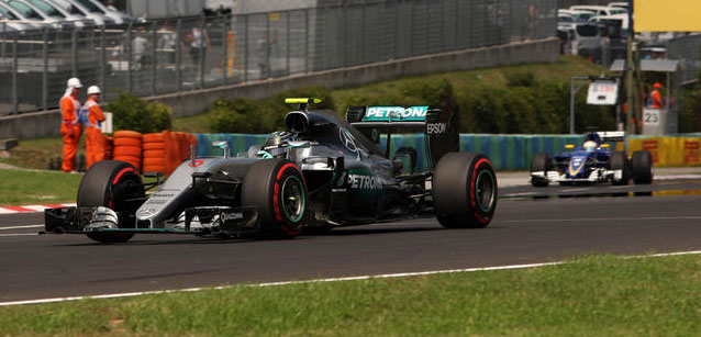 Budapest - Qualifica<br />Rosberg pole col giallo