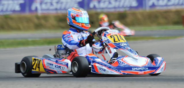 Europeo CIK-FIA a Genk<br />Pole per Martins nella OKJ