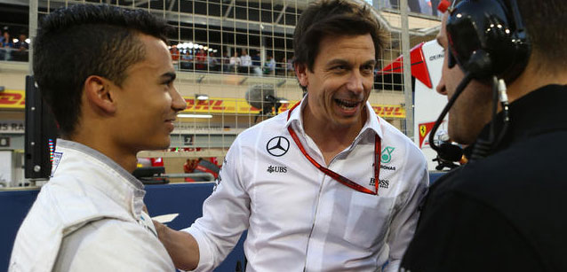 Wolff vede Ocon e Wehrlein iridati