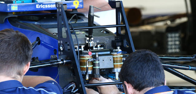 La Sauber a Spa con nuovi sviluppi