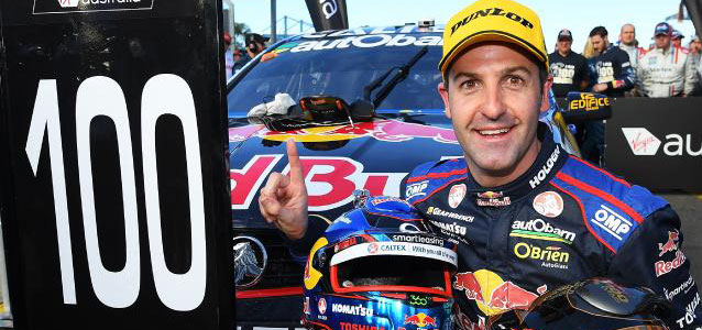 Eastern Creek, gare: Whincup fa 100