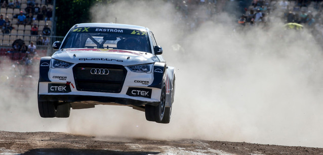 Ekstrom salter&agrave; Hockenheim<br />per il Mondiale Rallycross