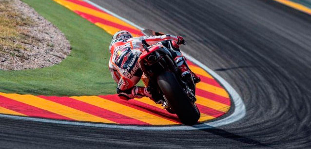 Aragon - Qualifica<br />Marquez imprendibile. Rossi 6°<br />