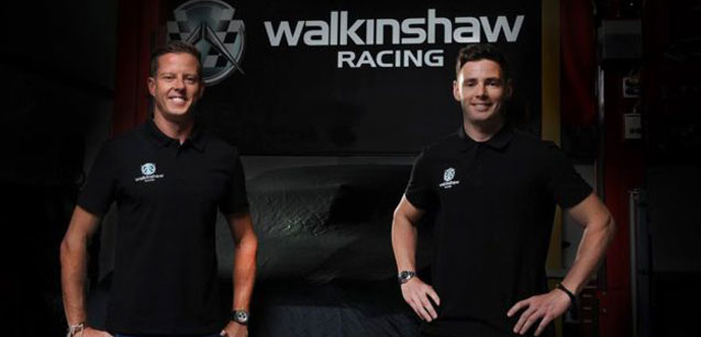 Walkinshaw con Courtney e Pye