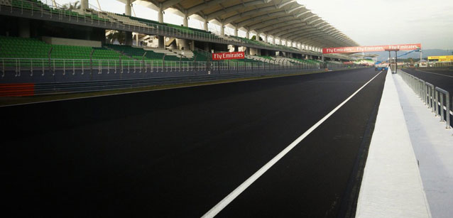 Sepang tutto nuovo<br />Una sfida al buio