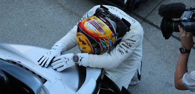 Lewis, attento ad Hamilton