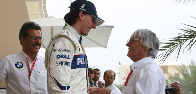 Ecclestone si fa sentire<br />"Williams prendi Kubica"