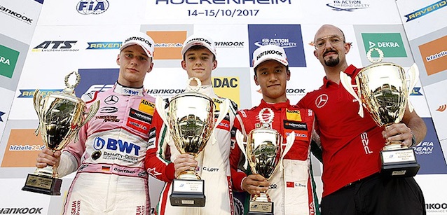 Hockenheim - Gara 2<br />Tripletta e titolo team alla Prema
