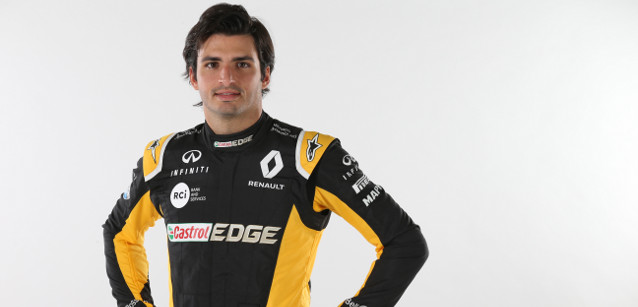Sainz pronto alla prima in Renault<br />"Voglio adattarmi in fretta"