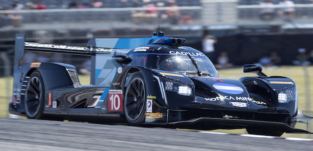 Van Der Zande con la Cadillac Taylor