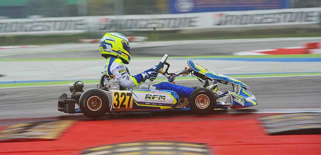 WSK Final Cup 2 ad Adria<br />Thompson in rimonta nella OKJ