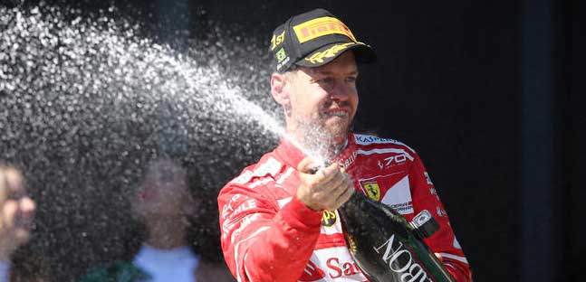 Vettel: "Non potevo sbagliare"<br />La Ferrari vuole il bis ad Abu Dhabi 