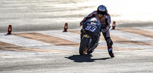 Test a Valencia, 2° giorno<br />Marquez chiude da leader