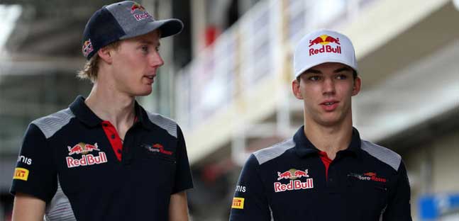 Toro Rosso avanti con Gasly-Hartley<br />I due rookie confermati per il 2018