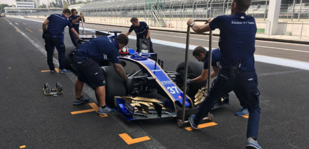 Test Pirelli in Messico conclusi<br />con Sauber e Force India