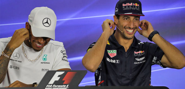 Ricciardo: «Il prossimo anno vorrei<br />giocarmi il titolo con Verstappen»