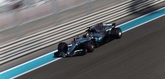 Yas Marina - Libere 3<br />Prova di forza Mercedes