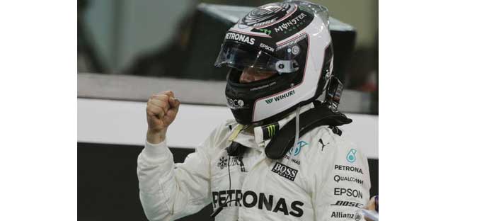 Yas Marina - La cronaca<br />Bottas, una vittoria 'tosta'