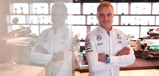 Bottas in Mercedes,<br />sfuggono le prime foto...
