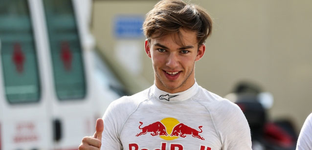 Gasly al via col team Nakajima<br />E terzo pilota Red Bull F.1