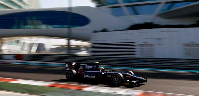 Test a Yas Marina - 4° turno<br />Maini sorprende con Russian Time