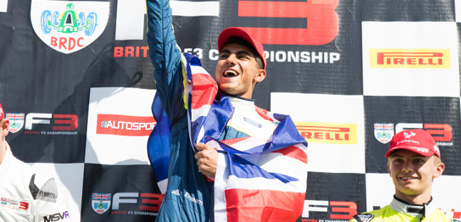 Ahmed arriva con la Hitech<br />dopo il dominio in British F3